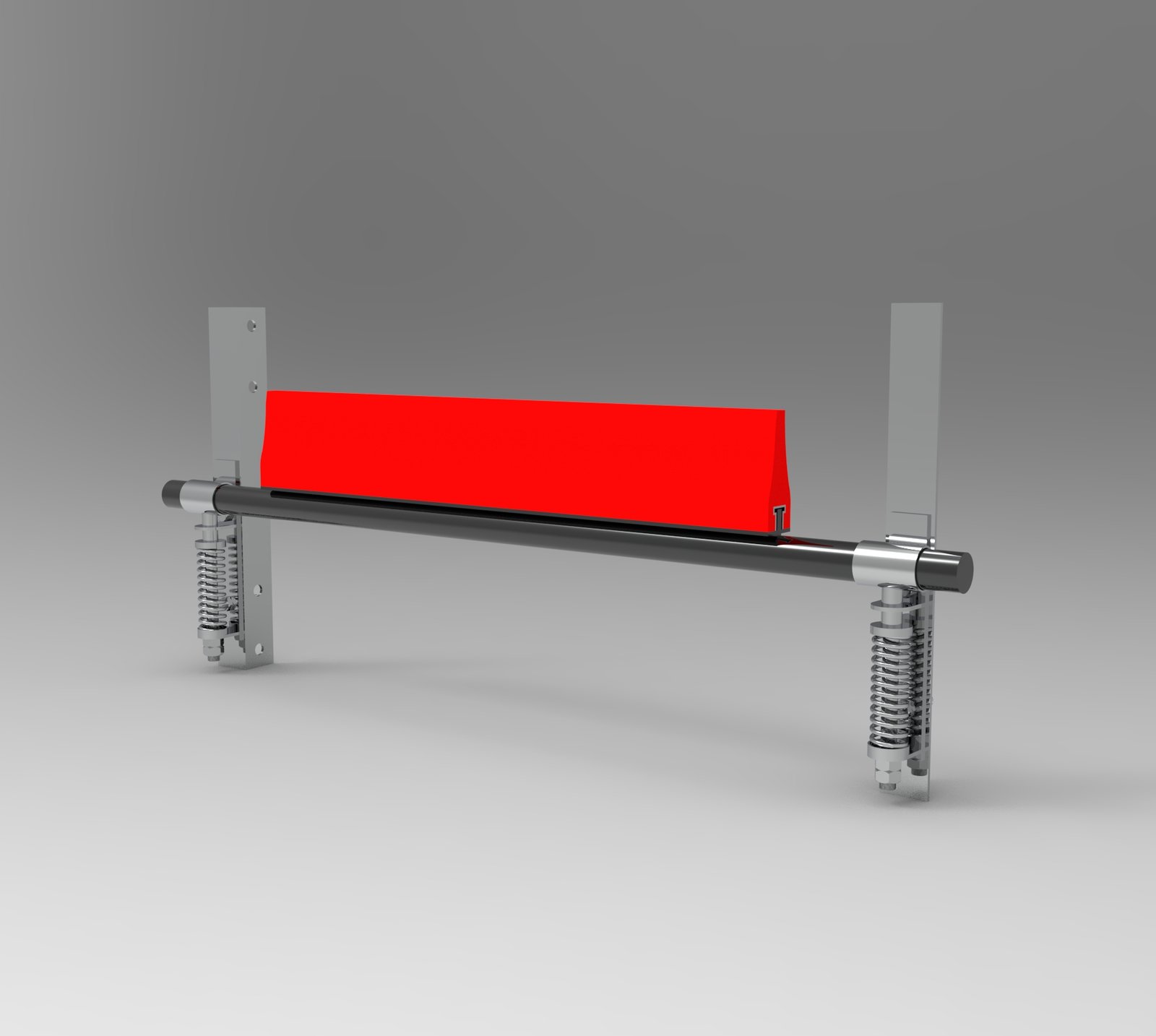 Chema Secondary Belt Cleaner with Tungsten Carbide Blades and Radial Tensioners